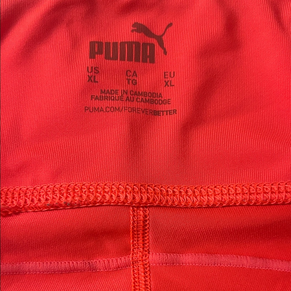 PUMA Bold Red Sportswear